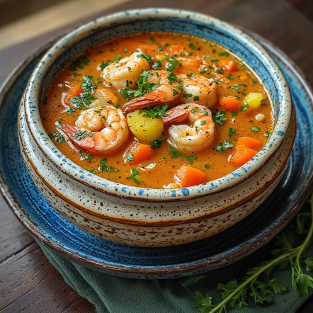 Caldo de Camarón (Shrimp Soup)