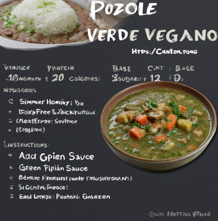 Pozole Verde Vegano