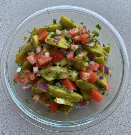Ensalada de Nopales Cruda (Raw Cactus Salad)