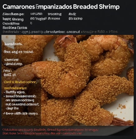 Camarones Empanizados (Breaded Shrimp)