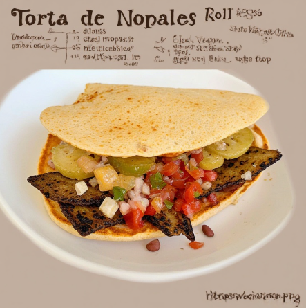 Torta de Nopales