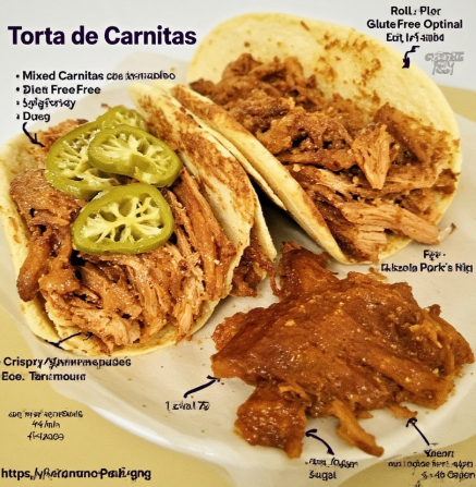 Torta de Carnitas
