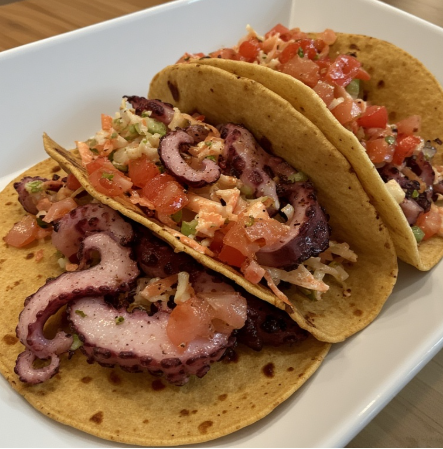 Taco de Pulpo Encurtido (Pickled Octopus Taco)