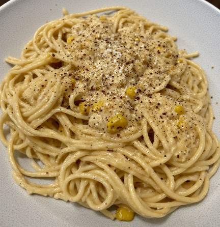 Espagueti Blanco Cremoso (Creamy White Mexican Spaghetti)