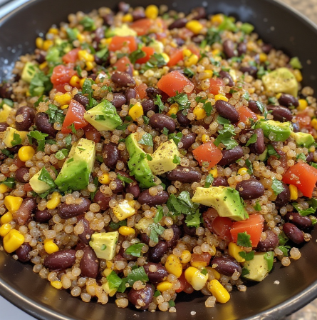 Ensalada de Quinoa Mexicana