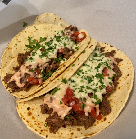 Taco de Ribeye con Tuetano