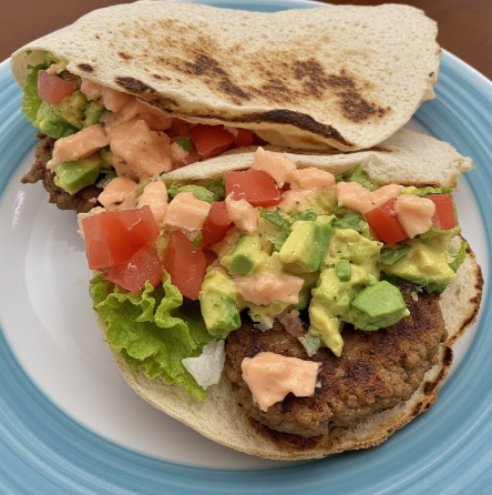 Hamburguesa de Lentejas (Lentil Burger)