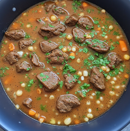 Consomé de Borrego (Lamb Consomme)