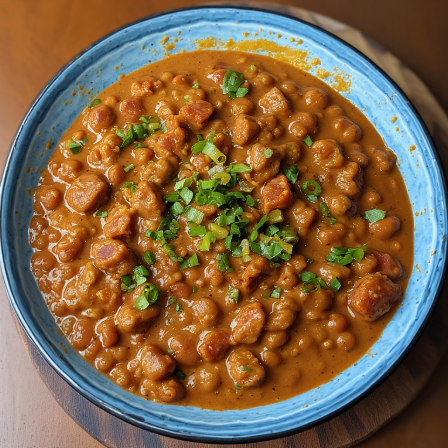 Frijoles Puercos (Dirty Beans - Creamy Pork Beans)
