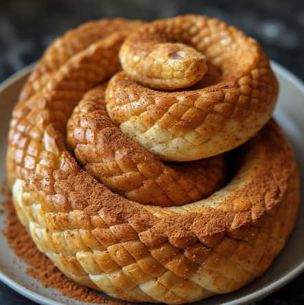 M'hanncha (Morocco - snake cake)