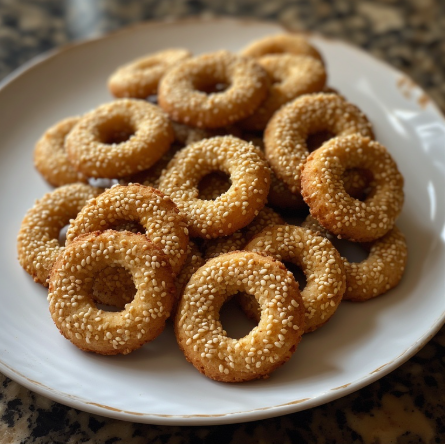 Kaak (Tunisia - anise ring cookies)
