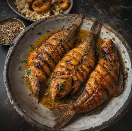 Choucouya de Poisson (Côte d'Ivoire - grilled fish)