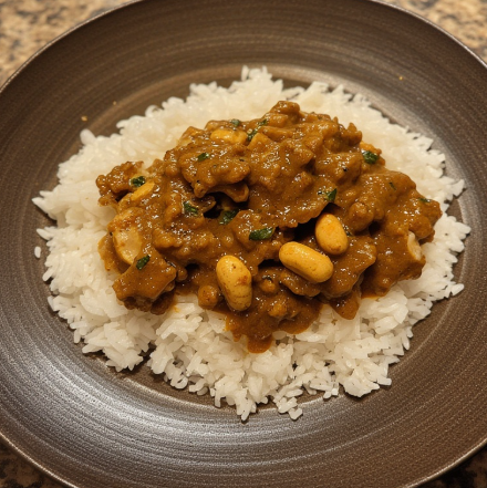Thiou (Senegal - peanut butter stew)