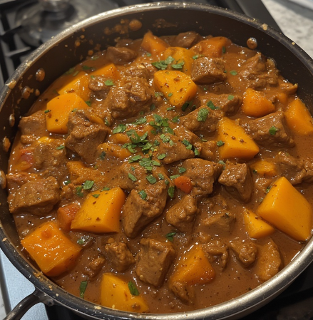 Domoda (Gambia - peanut butter stew)