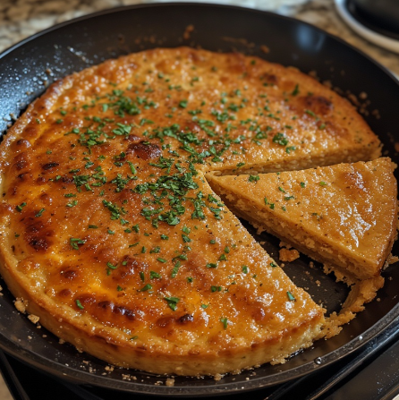 Karantika (Algeria - chickpea flan)