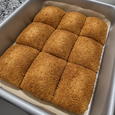 Makroud Koucha (Tunisia - oven-baked makroud)