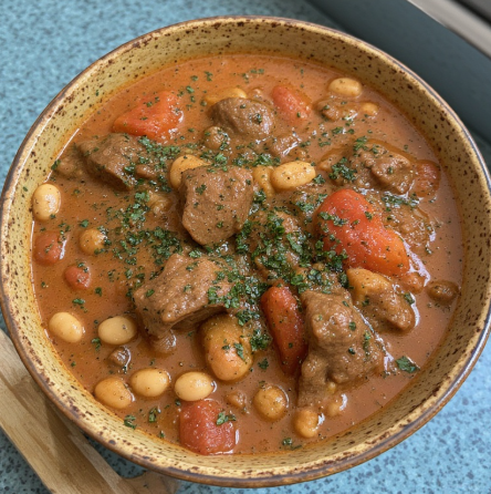 Loubia (Algeria - white bean stew)