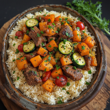 Couscous aux Sept Légumes (Algeria)