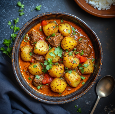 Batata bel Kamoun (Tunisia - potato cumin stew)