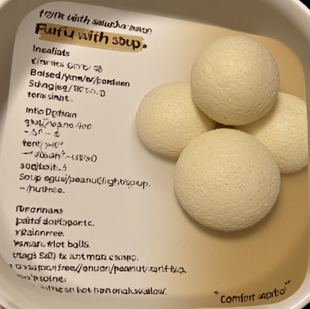 Fufu with Soup (Ghana/Nigeria)