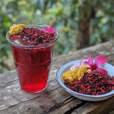 Bissap (Senegal - hibiscus drink, used in meals)