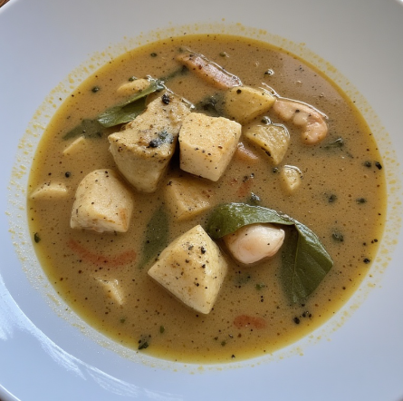 Fisherman Soup (Nigeria - Rivers/Delta seafood soup)