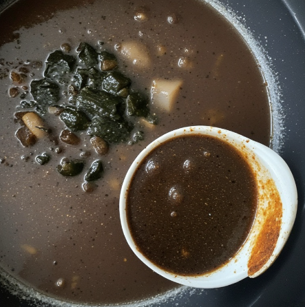 Black Soup (Nigeria - Edo esan soup)