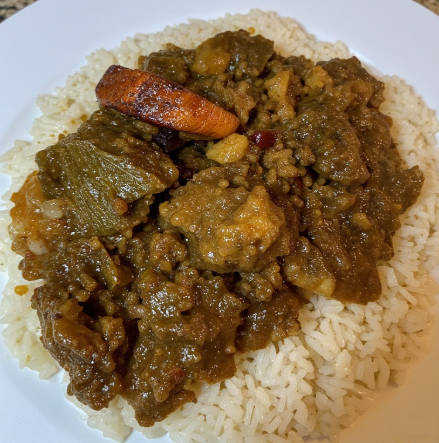 Calalu (Sierra Leone - leaf stew)