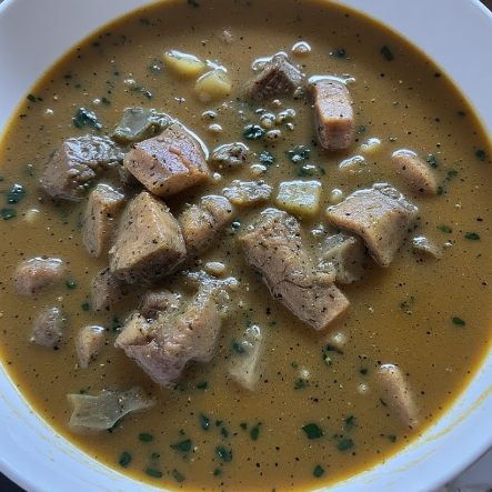 Achou (Cameroon - peanut leaf soup)