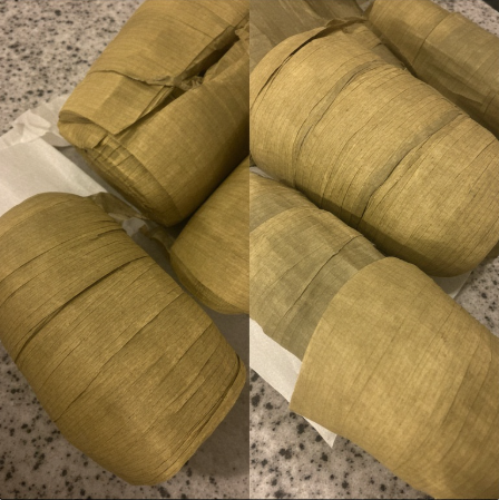 Kwanga/Chikwangue (DRC/Congo - cassava bread)