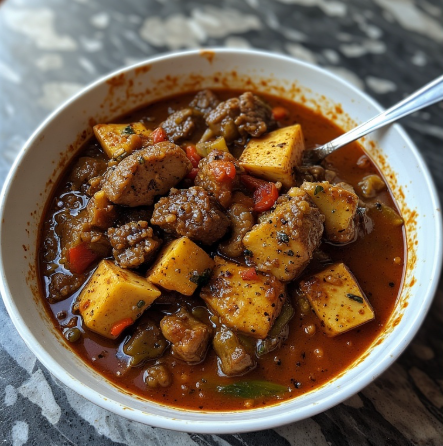 Saka Saka (DRC/Congo - cassava leaf stew)