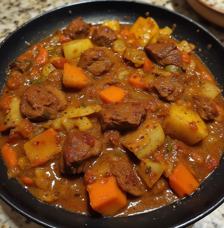 Mafé (Senegal - peanut stew)