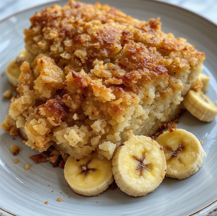 Akwadu (Côte d'Ivoire - banana coconut bake)