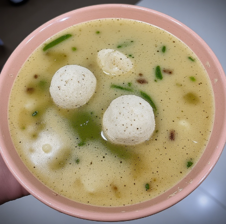 Water Fufu (Cameroon - cassava swallow)