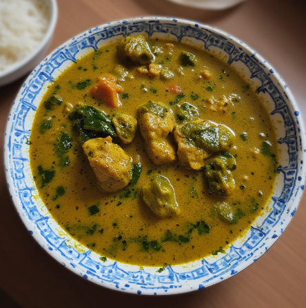 Koko (Central African Republic - greens with peanut)