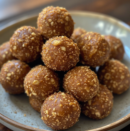 Kanyah (Cameroon - peanut coconut balls)