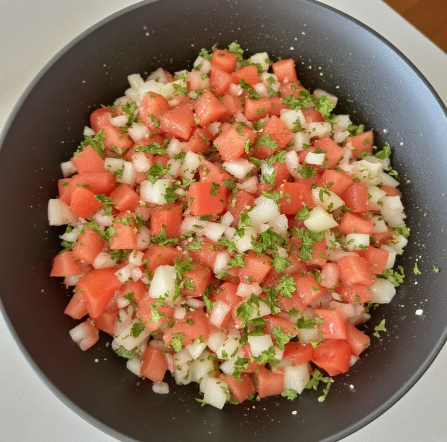 Kachumbari (Kenya/Tanzania - fresh salad)