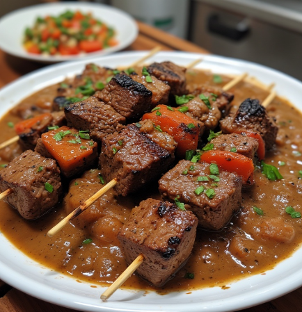 Mshikaki (Kenya/Tanzania - simple beef skewers)