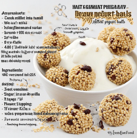 Degue (Senegal - millet yogurt balls)
