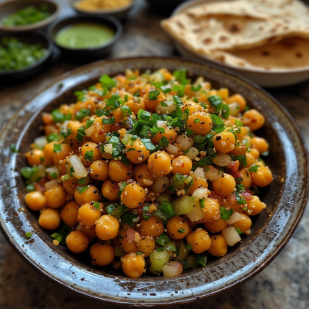 Buticha (Ethiopia - chickpea salad)
