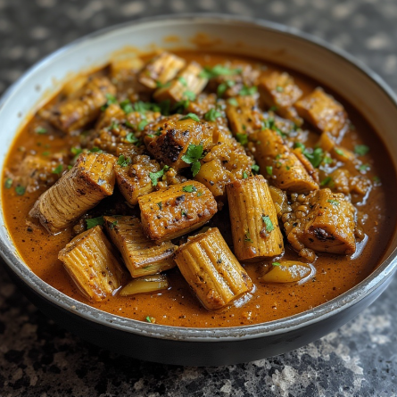 Malewa (Uganda - bamboo shoot stew)