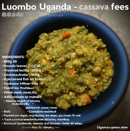 Luombo (Uganda - cassava leaves)
