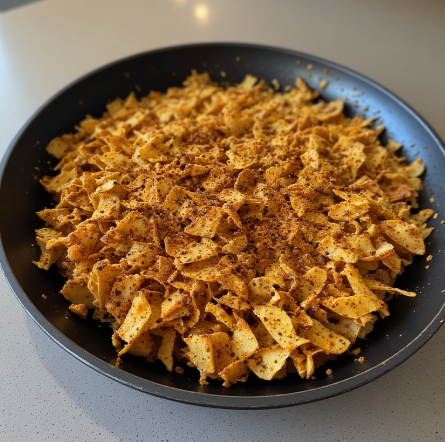 Chechebsa (Ethiopia - shredded kita with spiced butter)