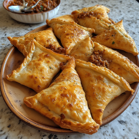 Sambusa (Somalia/Ethiopia - triangular pastries)