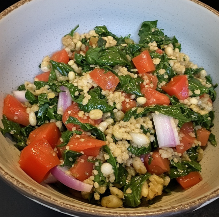 Rondavel Salad (Lesotho - simple greens)
