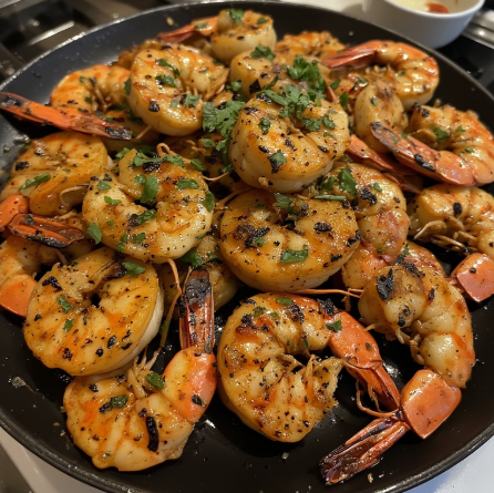 Piri-Piri Prawns (Mozambique - grilled prawns)