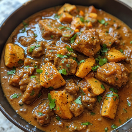 Dovi (Zimbabwe - peanut butter stew)