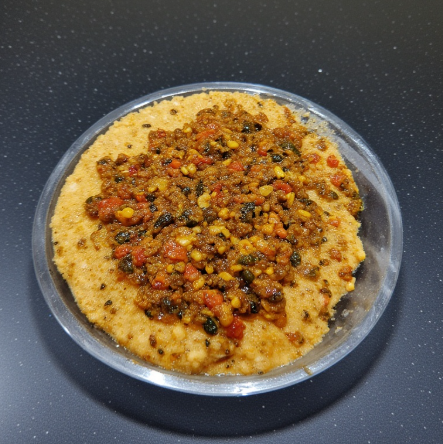 Nsima with Ndiwo (Malawi - maize porridge with relish)