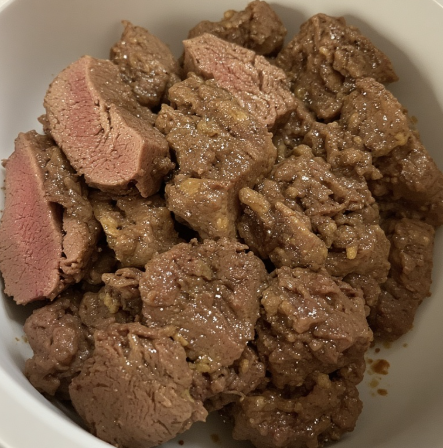 Kitfo Leb Leb (Ethiopia - lightly warmed kitfo)