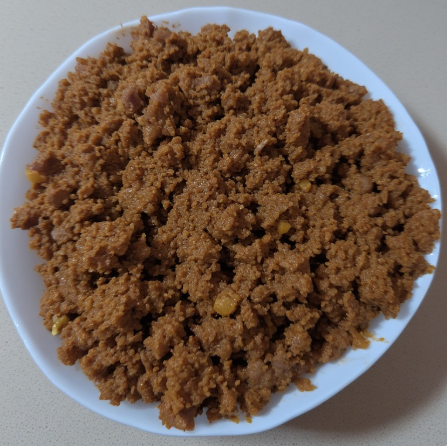 Dulet (Ethiopia - tripe mince)